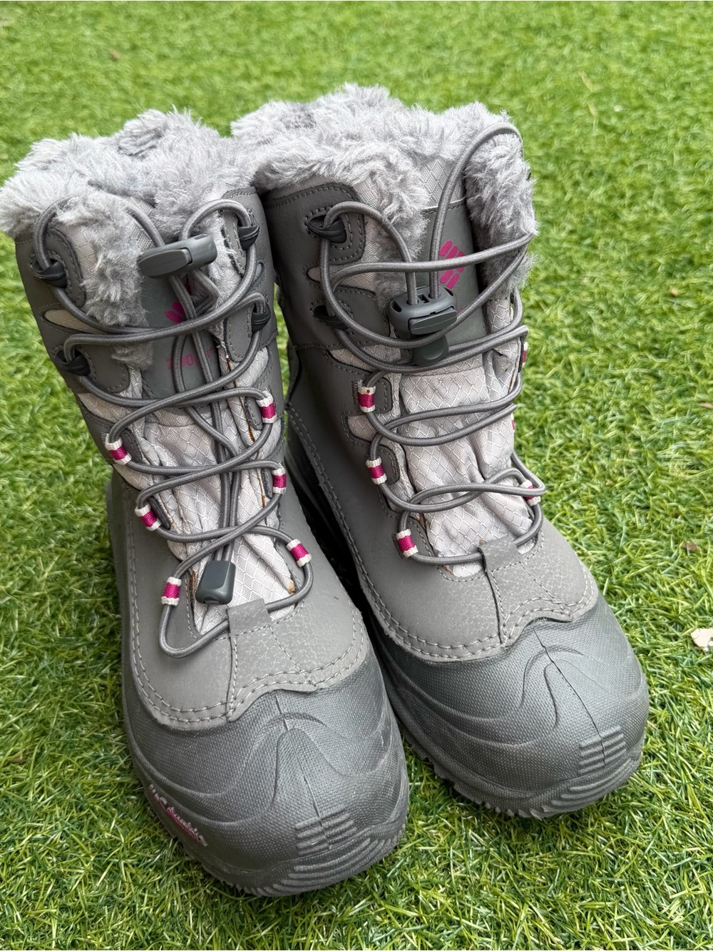 Columbia grey boots
